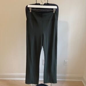 Athleta Delancey Straight Leg Pant Olive Green Size Medium